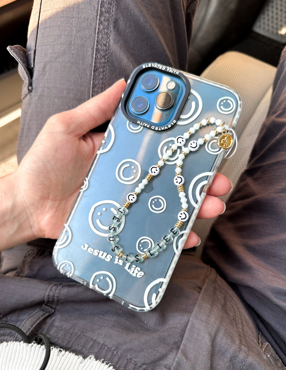 Jesus is Life Phone Case – Faith-Based Aesthetic Phone Case for Women