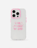 Child of God Pink Phone Case – Cute Christian Aesthetic Case for Teen Girls