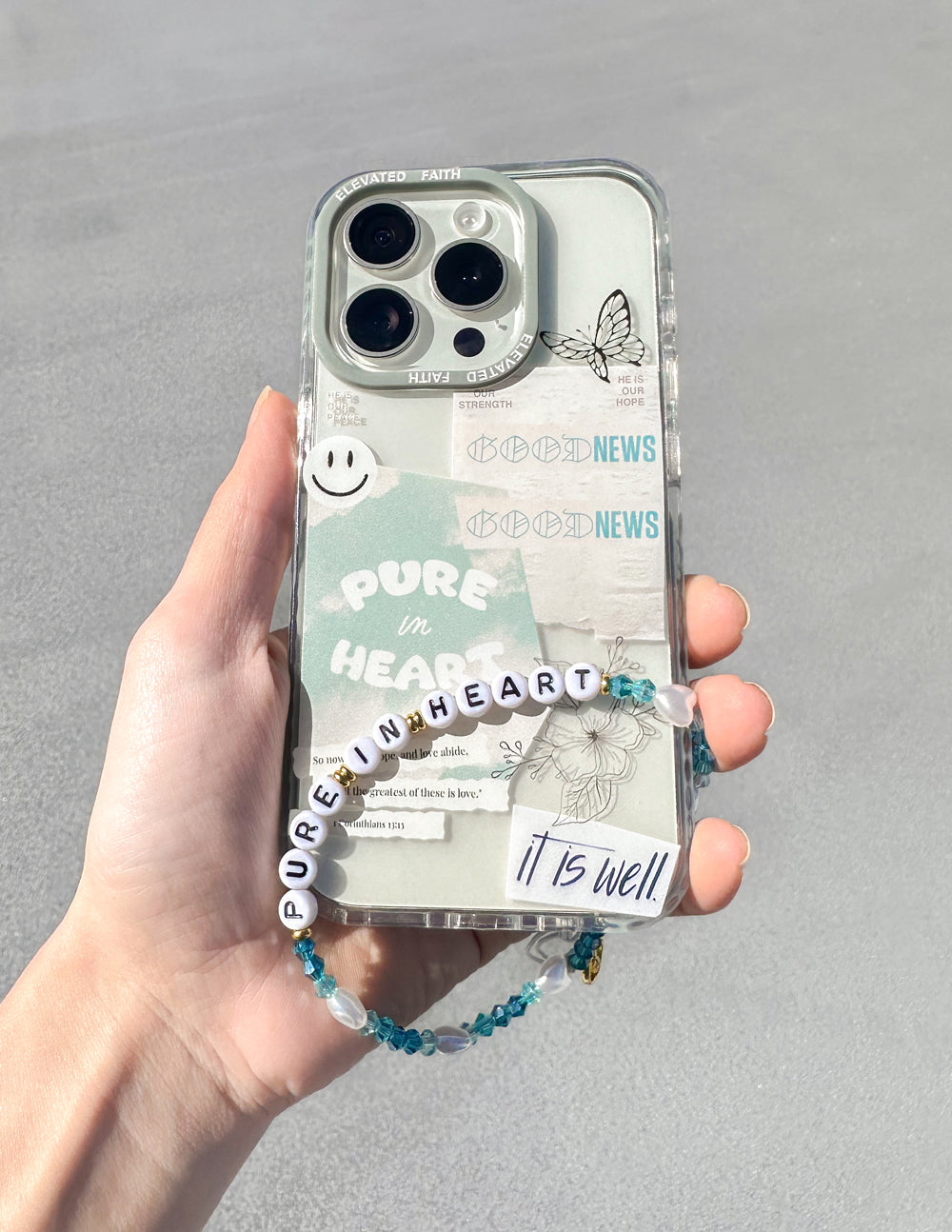 Good News Phone Case – Christian Coquette Aesthetic Case for Teen Girls