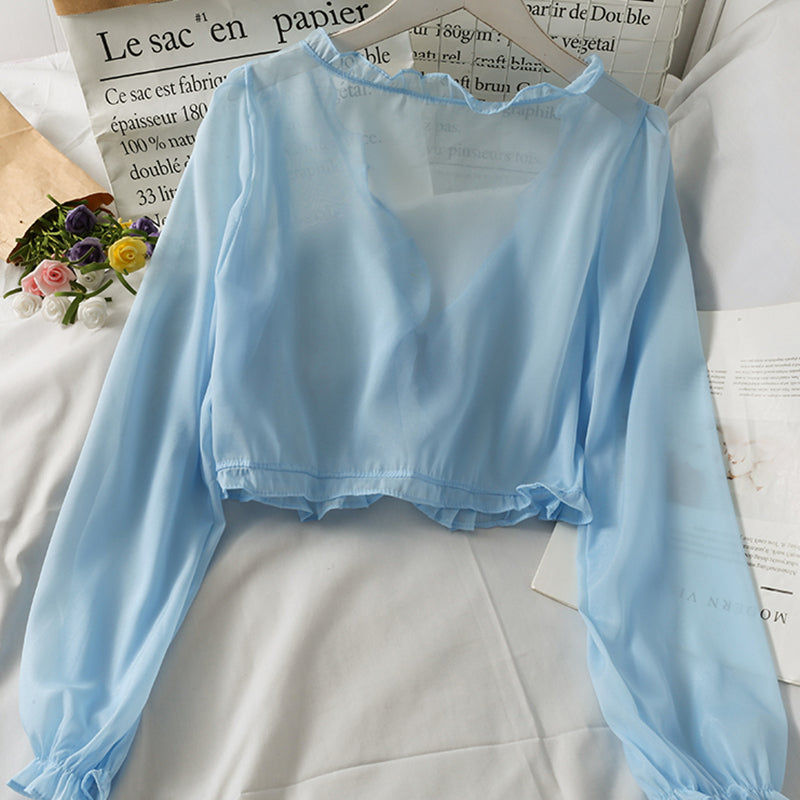 Lace Bow Sun Protection Cardigan