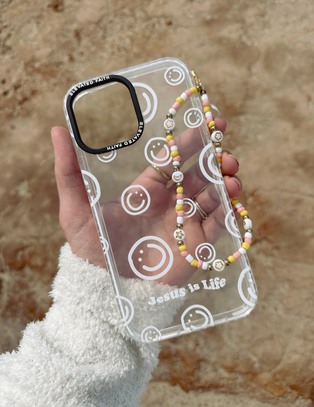 Jesus is Life Phone Case – Faith-Based Aesthetic Phone Case for Women