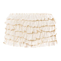 Frill Wavy Lantern Dress