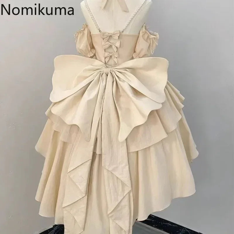 3D Floral Beaded Lolita Dress