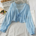 Lace Bow Sun Protection Cardigan