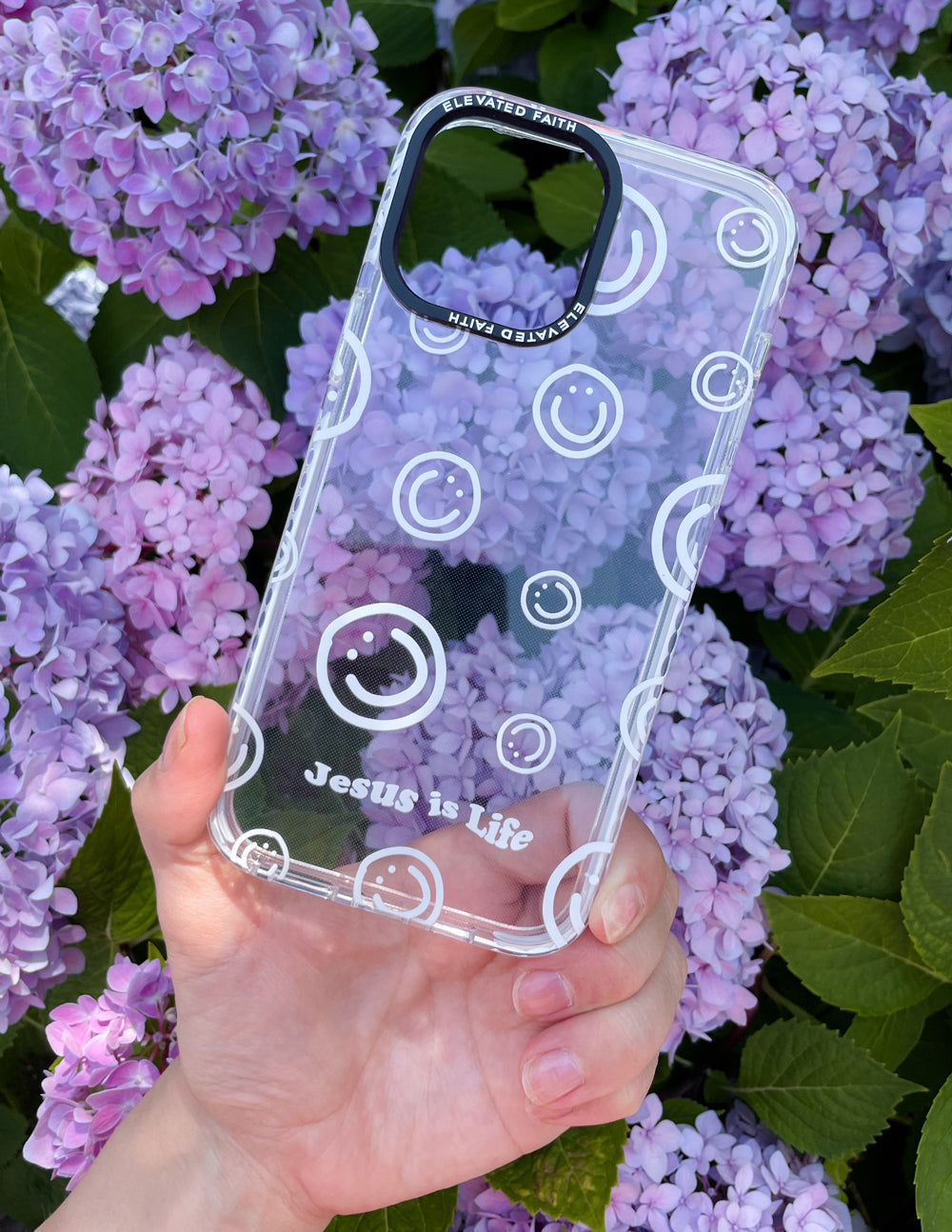 Jesus is Life Phone Case – Faith-Based Aesthetic Phone Case for Women